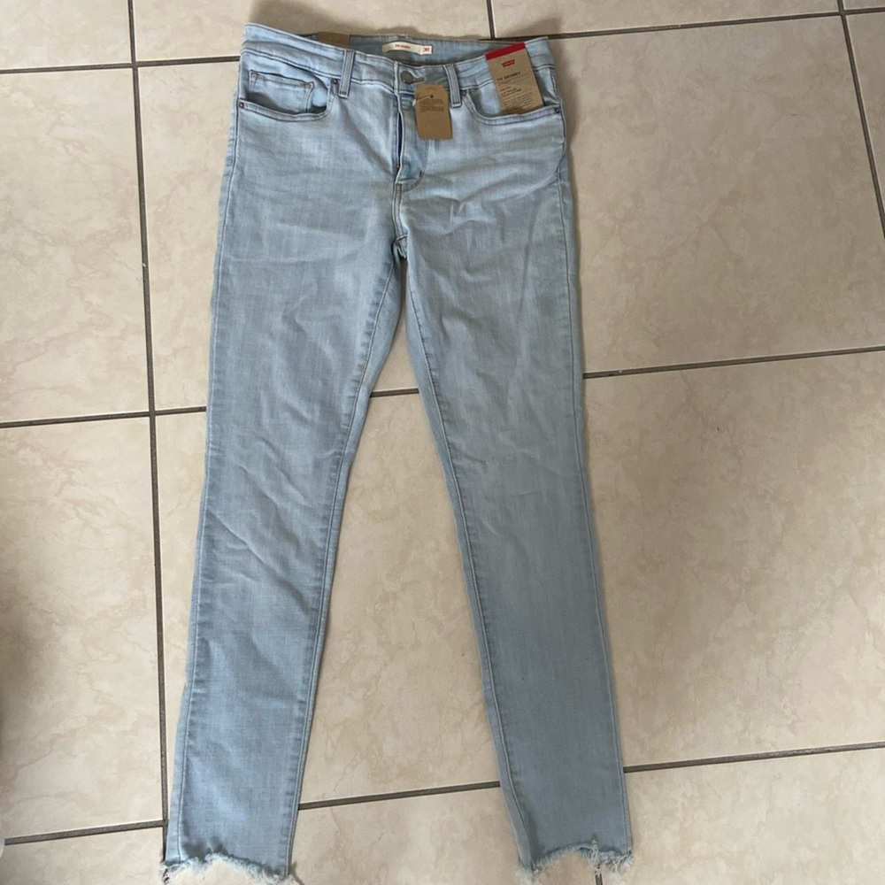 Levi's Light Blue Skinny Jeans for Women
